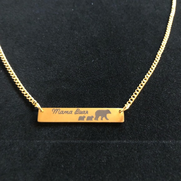 Mama Bear🐻 Necklace 1,2 & 3 Cubs -Multiple Colors - Picture 7 of 8